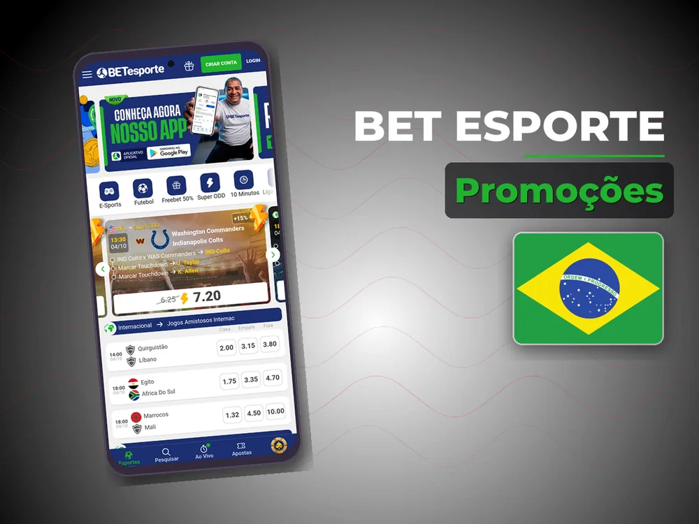 Bet Esporte - Promoções