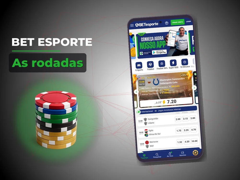 Bet Esporte - As rodadas
