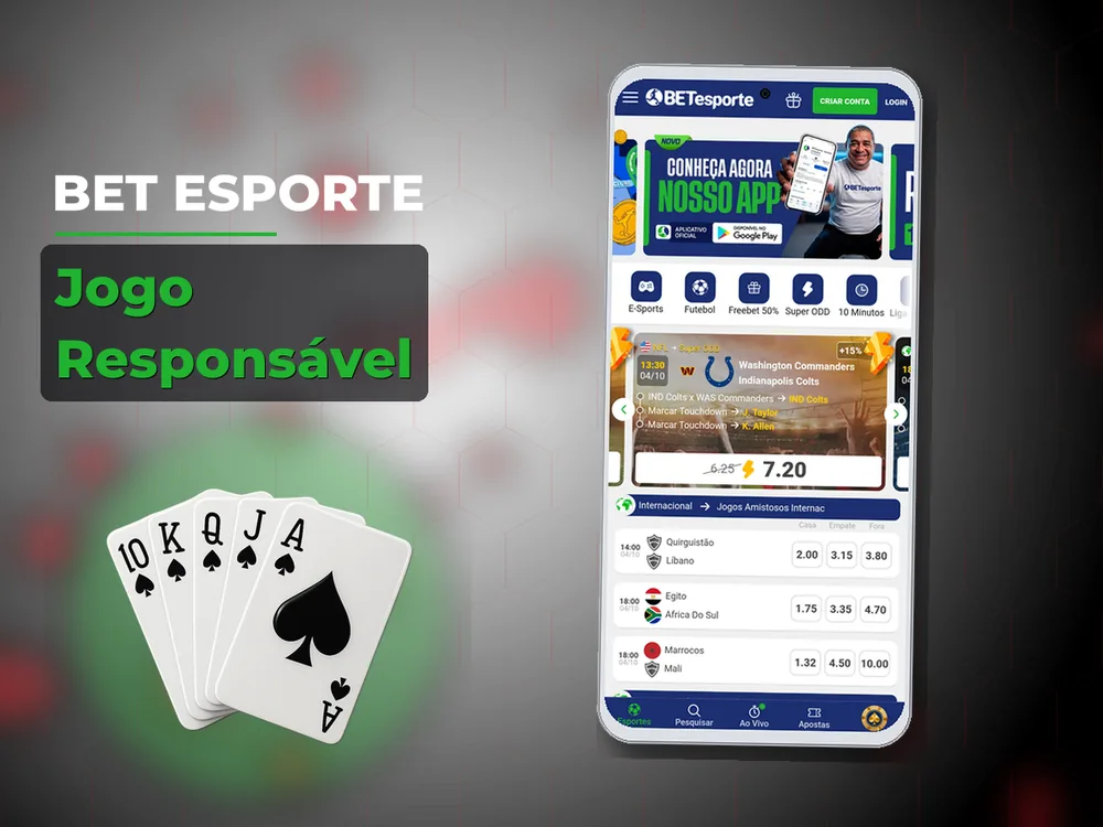 Bet Esporte - Jogo Responsável