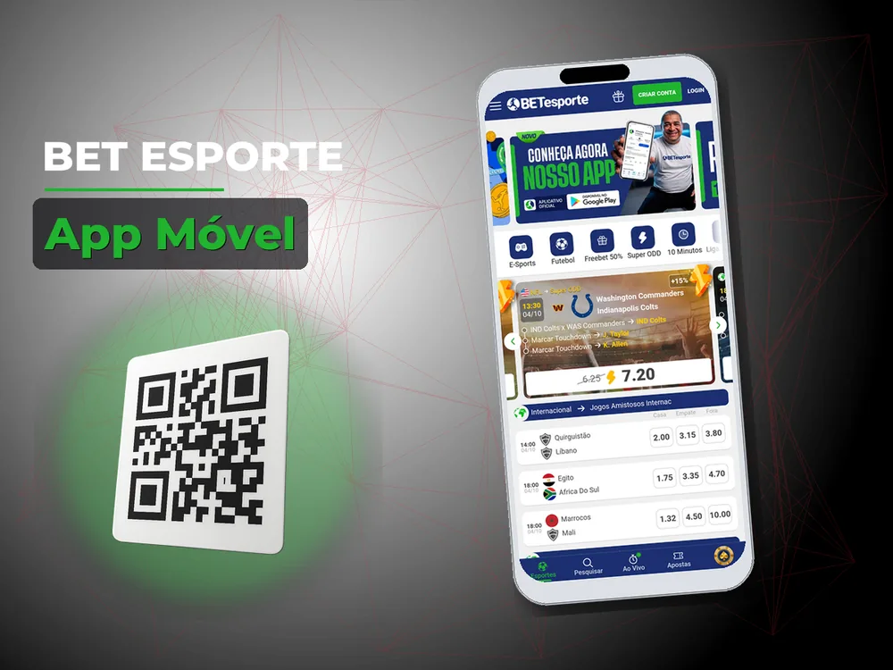 Bet Esporte - App Móvel