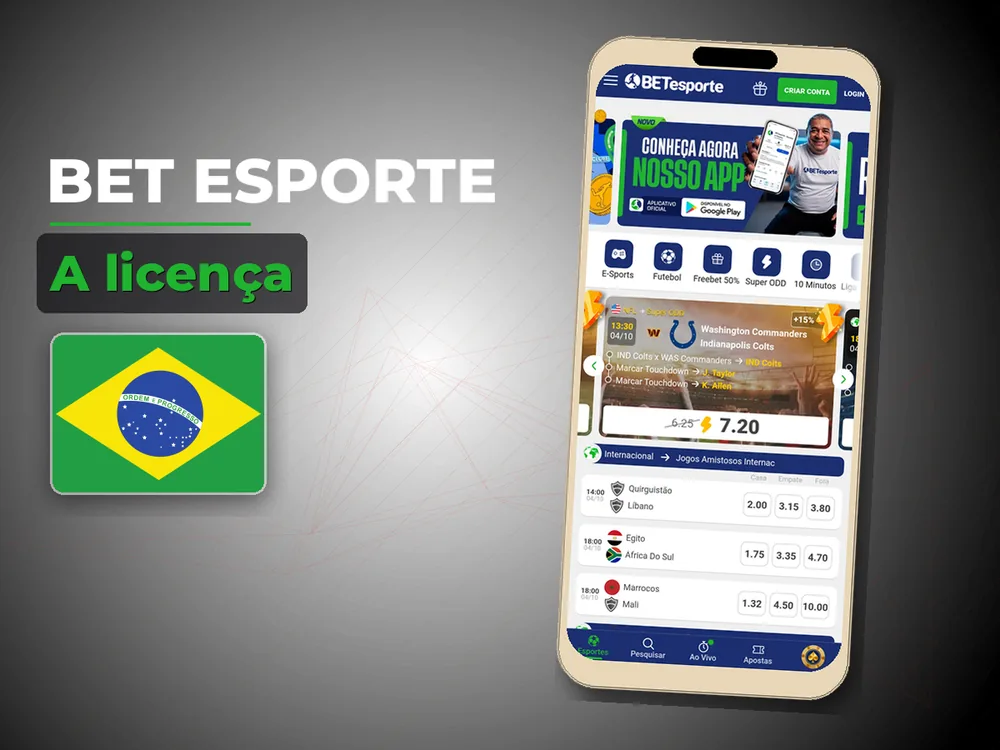 Bet Esporte - A licença