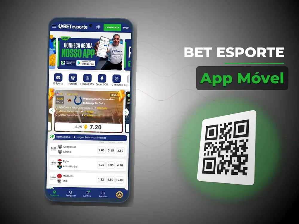 Bet Esporte - App Móvel